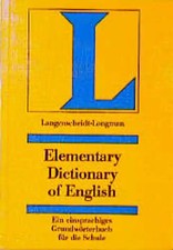 Elementary Dictionary of English. A Langenscheidt-Longman Dictionary