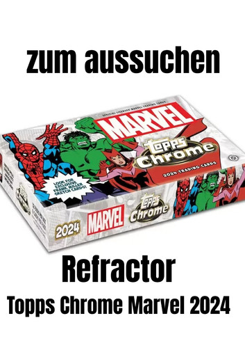 Topps chrome marvel 2024 - topps,