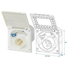 PROPLUS CEE Aussensteckdose