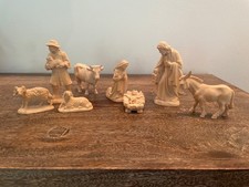 Krippenfiguren Holz geschnitzt Fa. Deur