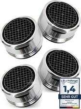 4x Strahlregler Perlator  M24 Wasserhahn Wassersparer Anti Kalk Sieb Einsatz
