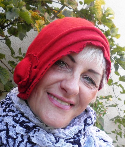 Damen mütze rot 30er - damen,