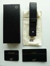 Montblanc Platinum Siena Lederetui für 1 Schreibgerät ID14309