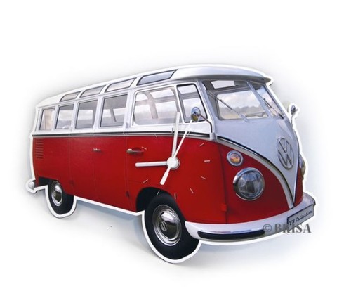 Bus wanduhr das - t1,