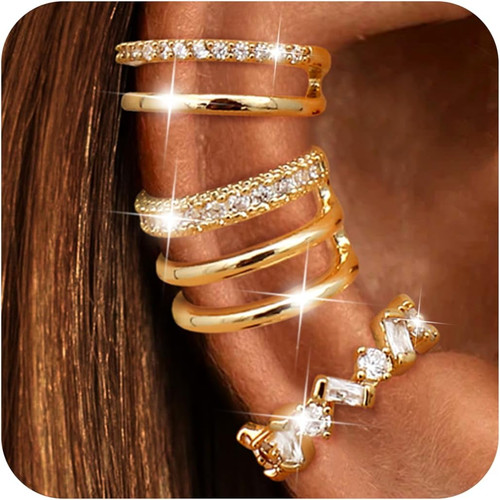 Ear cuff ohrringe - ohrringe, set