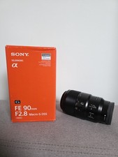 Sony SEL 90 mm F/2.8 G OSS FE Macro  Sony - schwarz SEL90M28G Top Zustand