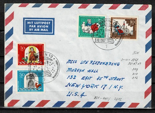 Berlin minr 309 312 mif - mif, auf