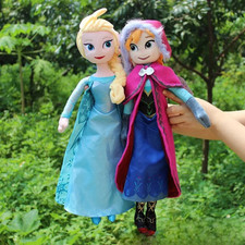 Disney Gefroren Elsa & Anna Prinzessin gefüllt Plüsch Puppe Spielzeug 40cm
