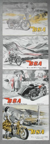 Bsa motor 250 350 - bsa,