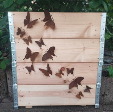 14x Schmetterlinge Edelrost Rost Gartendekoration Deko Garten Gartendeko Shabby