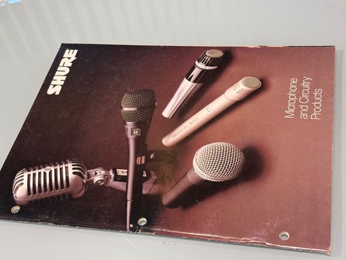 Original shure katalog 1982 - shure,