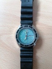 Chris Benz, Damen Taucheruhr, Hellblau Perlmutt, Sonderedition