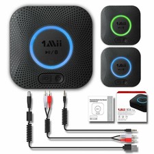 1Mii B06 Plus Bluetooth Hifi Audio Adapter Aux 3,5 mm Klinke Chinch Empfänger DE