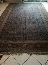 Vintage Orientteppich Blau