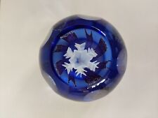Briefbeschwerer/ Paperweight von Caithness „Snowflake Orchid“, CT-818