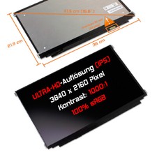 15,6" LED Display matt passend