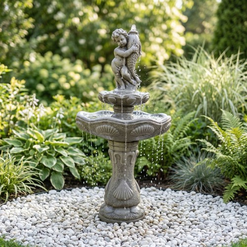 Große fontäne springbrunnen - fontäne,
