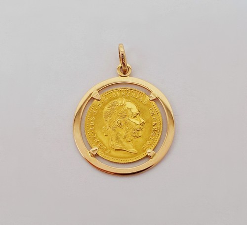 Anhänger 750 gelbgold mit - 750/-gelbgold,