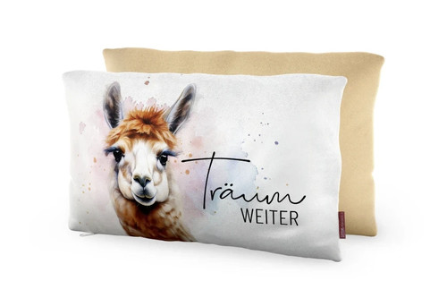 Kuschel kissen lama träum - lama, "träum