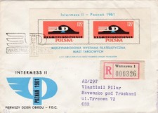 Briefmarken Polen :FDC bl.29 II  aus umlauf