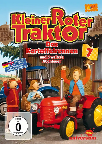 Kleiner roter traktor - traktor, 7