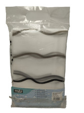 Promo Stripes Schwarz Duschvorhang 180x200cm mit inkl. DV-Ringen 2.Wahl Neu *