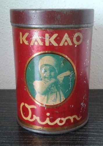 Kleine kakao blechdose - kleine,