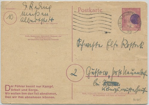 Lokal postkarte berlin - postkarte,