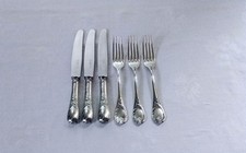 CHRISTOFLE "MARLY" 6 TEILIGES TAFEL  BESTECK