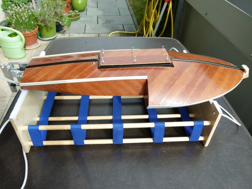 Rennboot holzbauweise - rc,