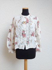 Weiß rosa Blumen Spitzen