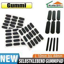 Schwarz Oval Selbstklebend