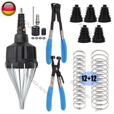 32X MONTAGEWERKZEUG FALTENBALG DRUCKLUFT SPREIZER ACHSMANSCHETTEN WERKZEUG SATZ