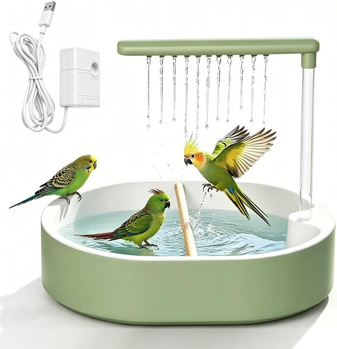 Automatisches vogelbad mit - automatisches,
