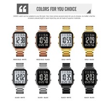  Digital Watch Für Männer Frauen 30M Wasserdichte Armbanduhren Mit