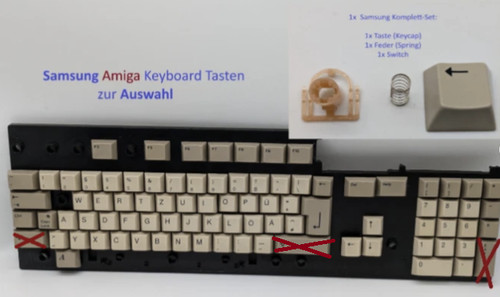 Amiga 500 tasten feder - 500, +feder