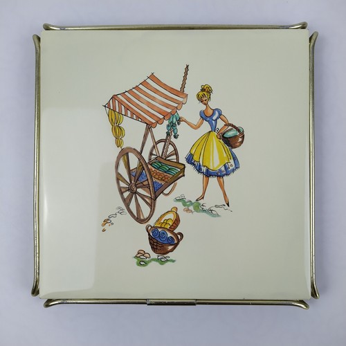 Vintage servierplatte - vintage,