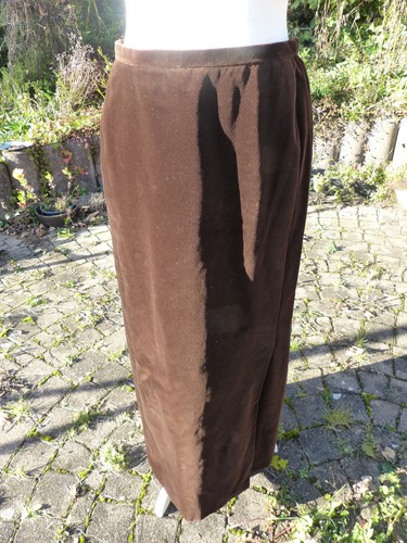 Damenrock lang samtrock - damenrock,, lang,