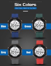 Herren Sport Silikon Uhr