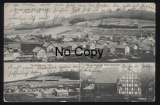 #1631 AK Oberdieten Breidenbach Kr. Marburg-Biedenkopf Gastwirtschaft Schmidt