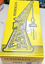 Märklin HO 7051  ----   DREH-HEBE-KRAN komplett OVP     --- K/5