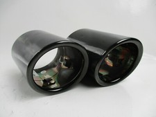 Original BMW F07 F10 F11 Auspuffblende schwarzchrom Endrohrblende SATZ schwarz