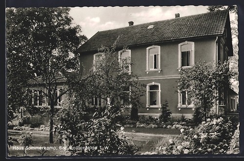 Ansichtskarte bad rothenfelde - ansichtskarte,