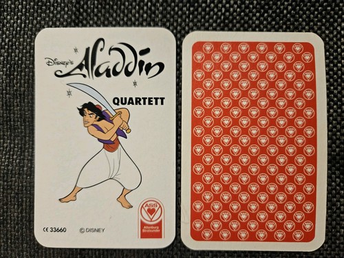 Aladdin disney quartett - ,, ass