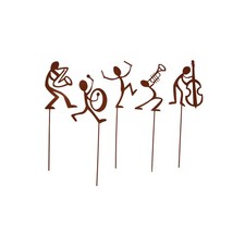 UNUS® Gartenstecker Musiker