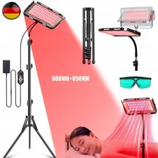 Infrarotlampe 660NM+850NM Rotlichtlampe Infrarotlicht Therapie Lampe Gesicht NEU