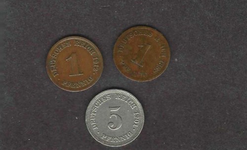 Kursmünzen deutsches reich 1 - kursmünzen,
