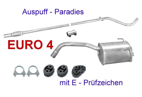 Auspuff abgasanlage für fiat - abgasanlage,