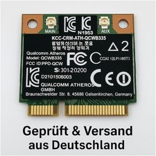Qualcomm Atheros QCWB335 WLAN Karte Mini PCIe WiFi + Bluetooth Half Size #FF35