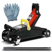 Hydraulischer Wagenheber 2T Rangierwagenheber 135-320mm mit Gummi Autoheber